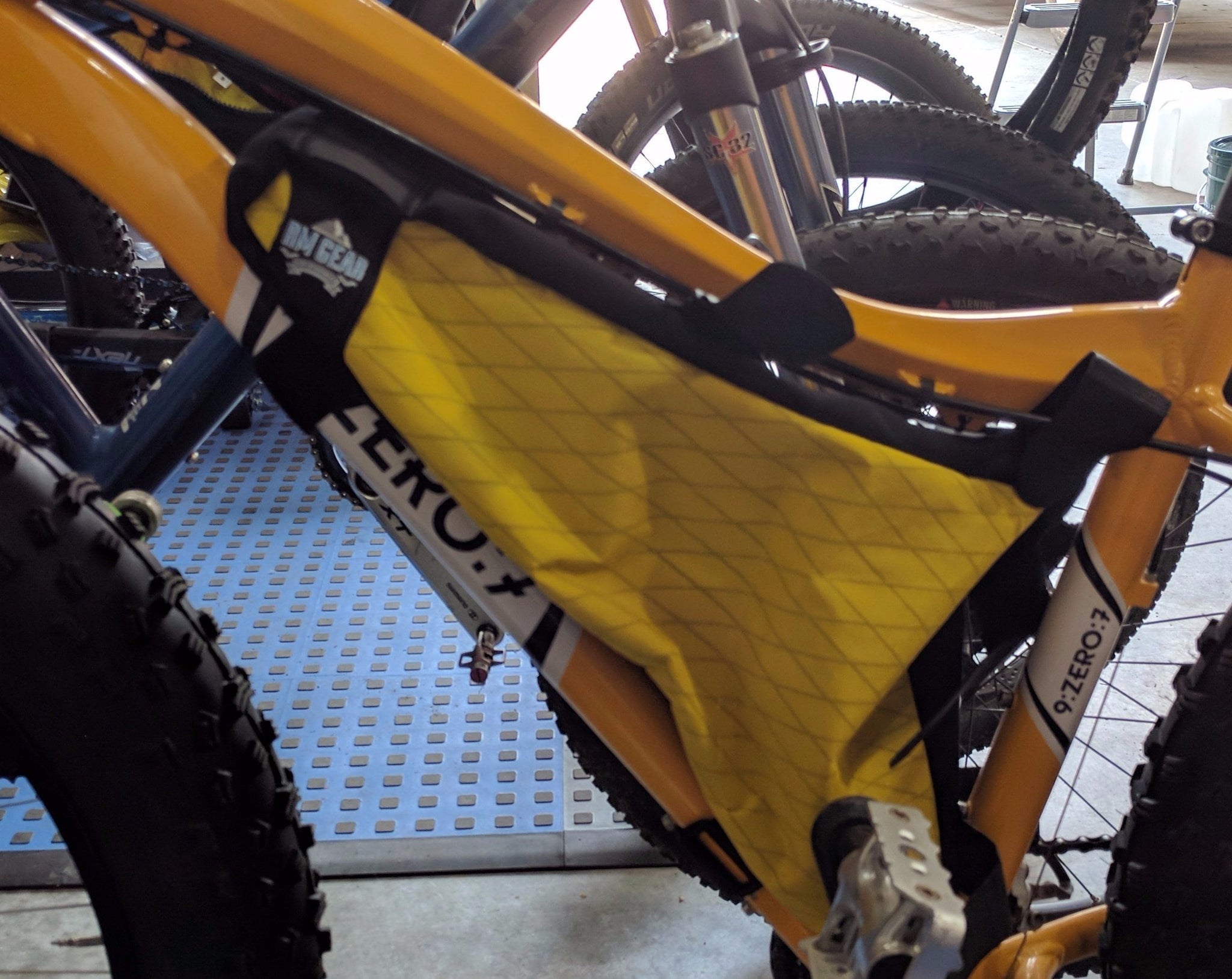 Fully Customized Fat Bike Frame Bag